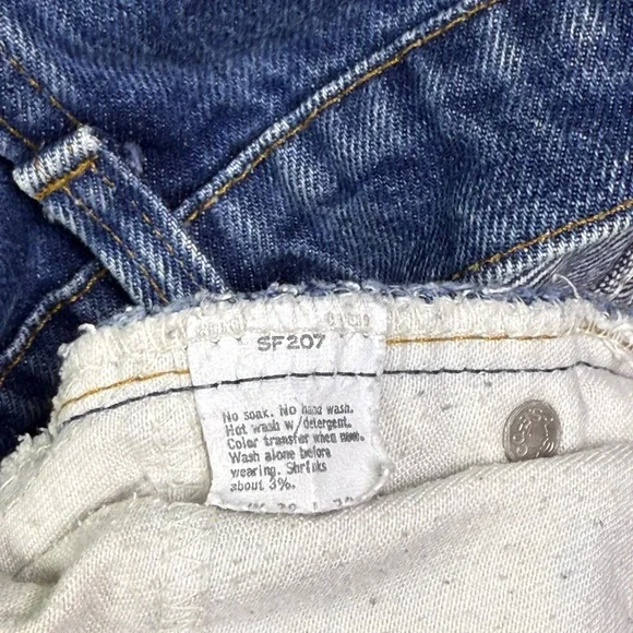 Vintage 80s Levi’s 509‎ orange tab jeans - Picture 3 of 7